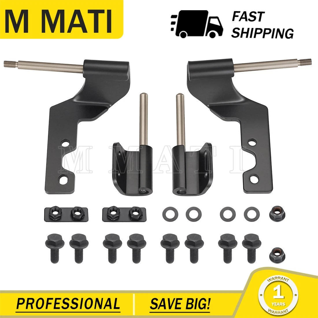 Half Door Hinges Kit for Polaris Ranger Crew XP 1000 (2019–2025) 2207709