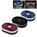 Air Cleaner Set of 2 for 4-Barrel Carburetor 5-1/8" Neck (Washable)
