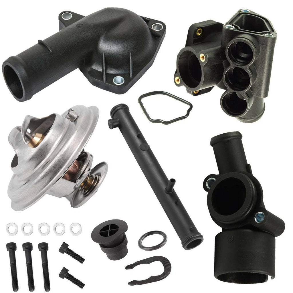 Coolant Thermostat Housing Kit for VW Golf Jetta Passat 2.8L VR6 (1999–2005)