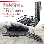 Mobility Scooter Carrier for Electric Wheelchair (Hitch Mount)