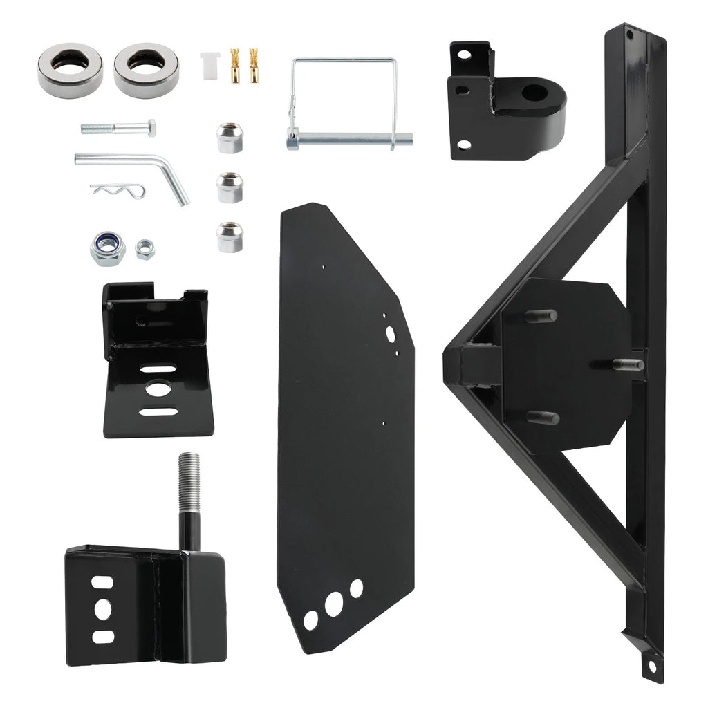 Black Tire Carrier for Hummer H2 (2003–2009)