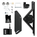 Black Tire Carrier for Hummer H2 (2003–2009)