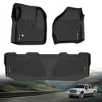 TPE Floor Mats for Ford F-250 F-350 Super Duty Crew Cab (1999–2007)