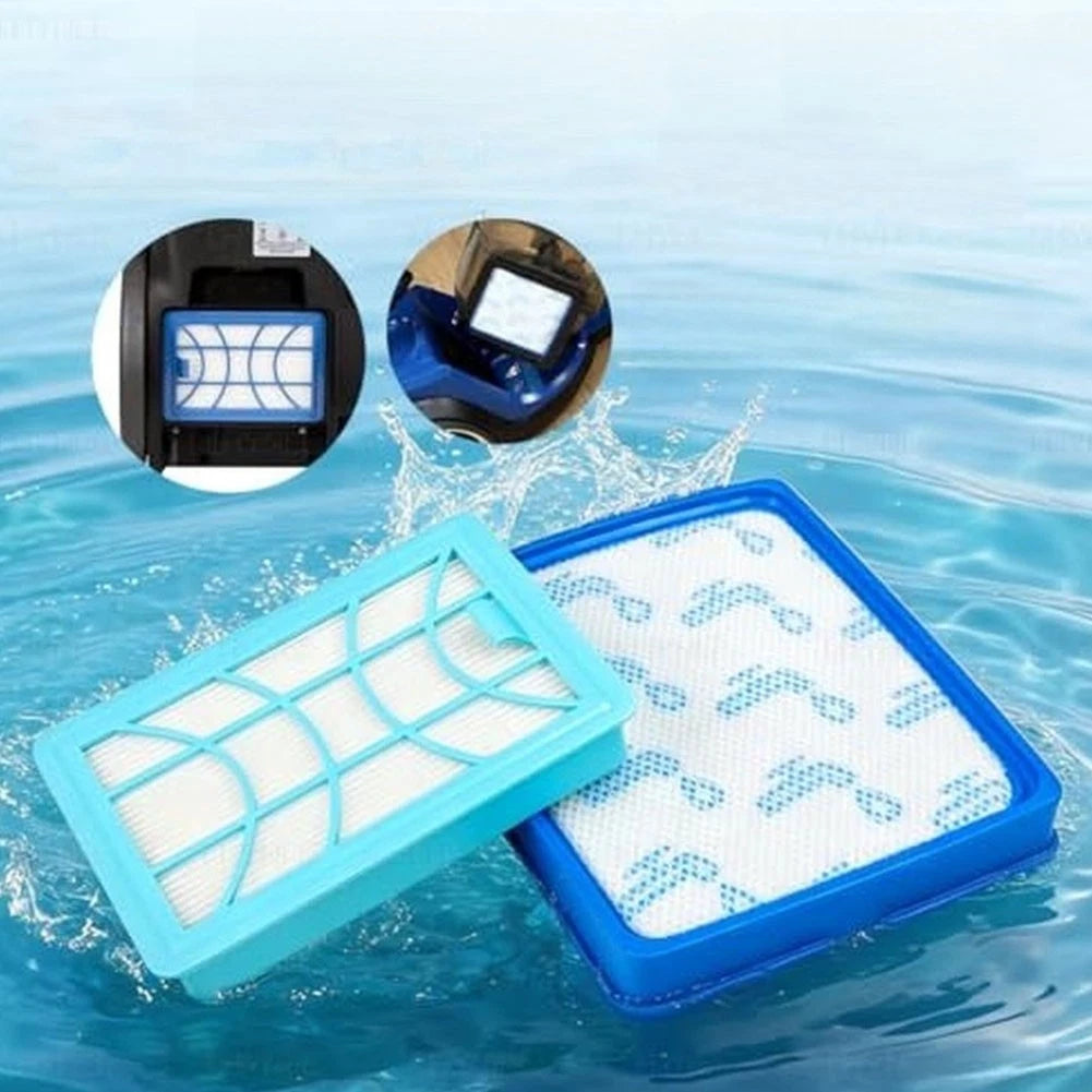 Set of 4 Fresh Air Flow Vacuum Filters for Daily Floor Cleaning