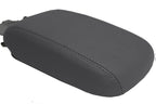 Leather Console Lid Armrest Cover for Subaru Crosstrek (2012–2017) Gray