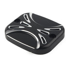 CNC Brake Reservoir Master Cylinder Cover for Harley Road King Softail