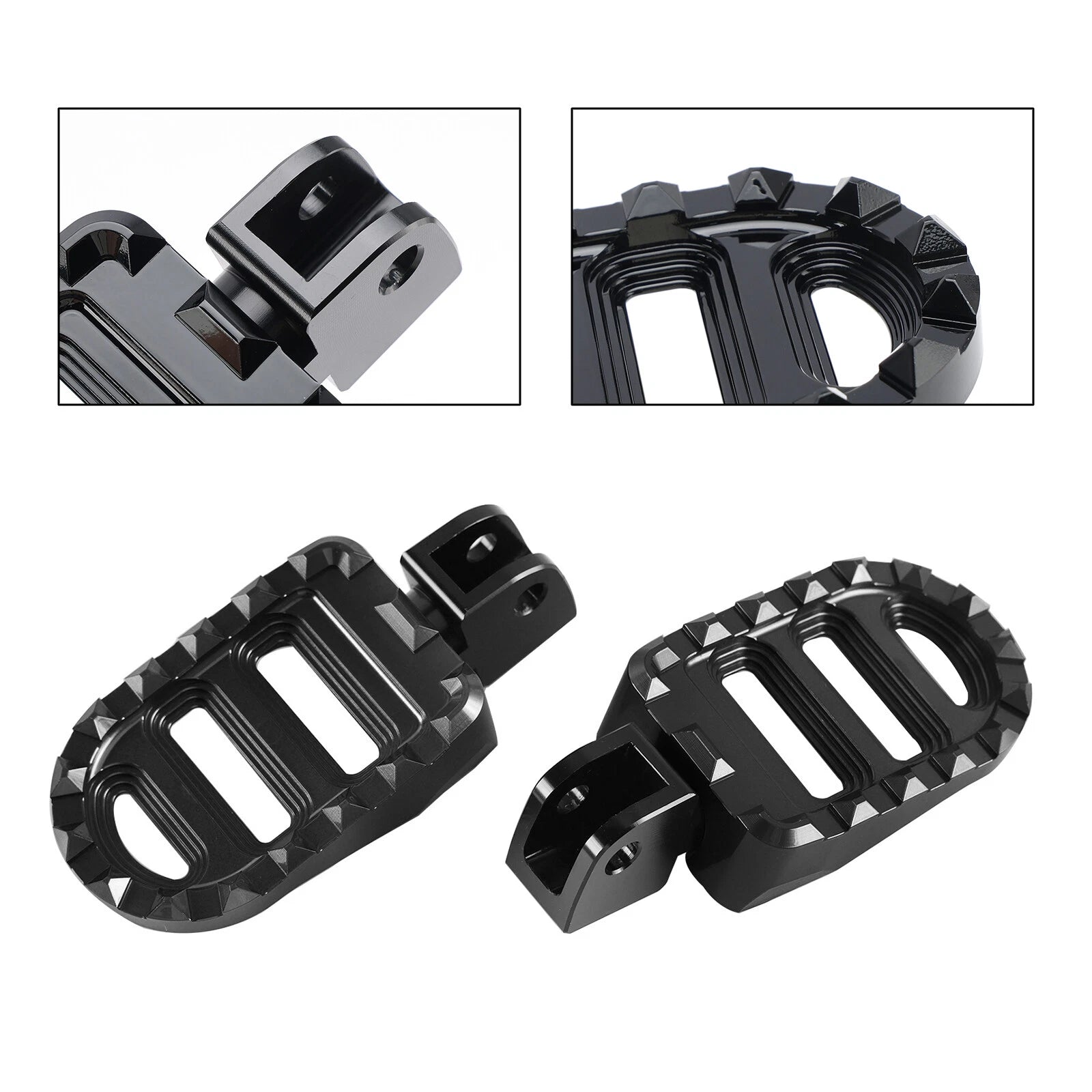 Front Footrests Foot Pegs for Meteor 350, Classic 350 (2021–2023)