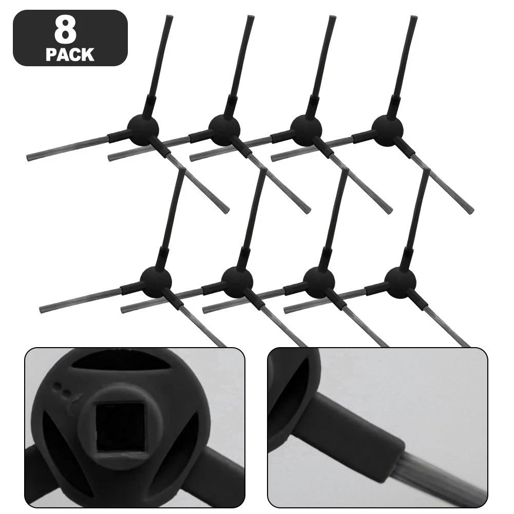 Side Brushes Replacement Set of 6 for Uninell UR3 Robot Vacuum Cleaner