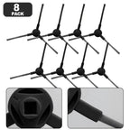 Side Brushes Replacement Set of 6 for Uninell UR3 Robot Vacuum Cleaner