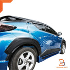 Matte Black TRD Style Fender Flares for Toyota C-HR (2017-2020)