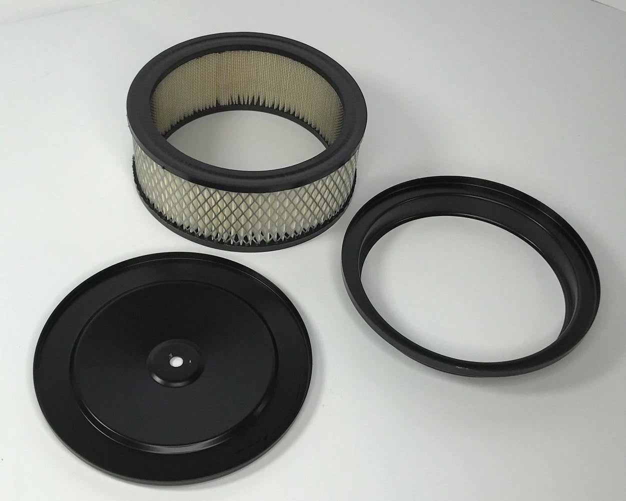 Air Cleaner Assembly 6-3/8in Replacement for Black 4 Barrel Carb (Universal)