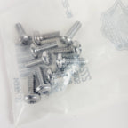 10 Pack Screw No. 10-16 X 1/2 Grade 2 Chrome for Harley-Davidson