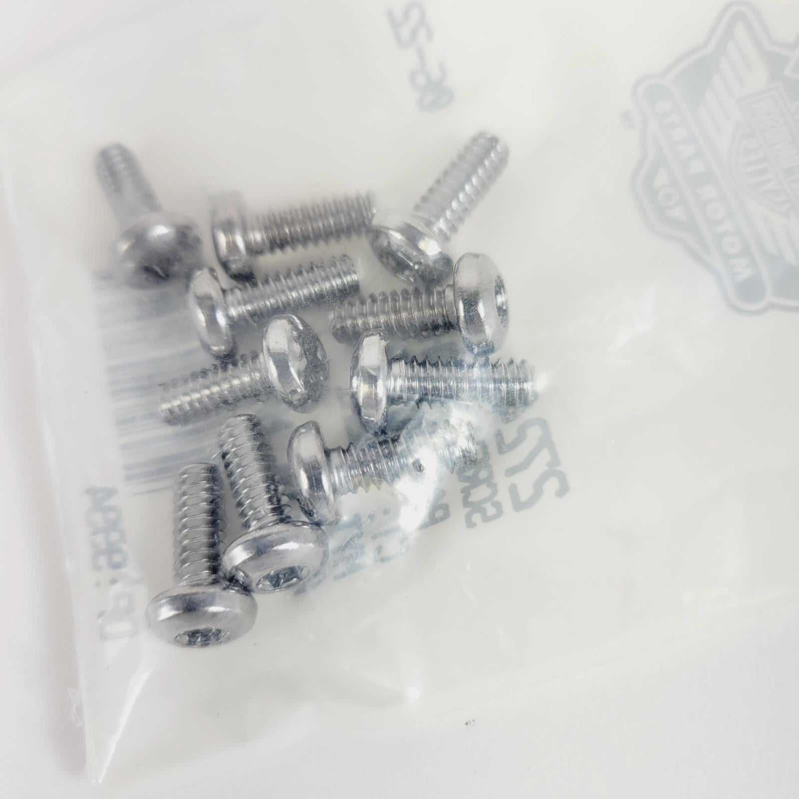 10 Pack Screw No. 10-16 X 1/2 Grade 2 Chrome for Harley-Davidson