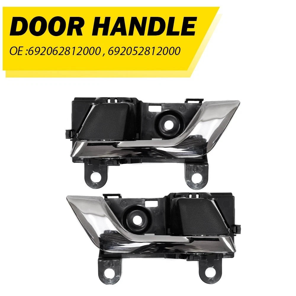 Set of 2 Inner Door Handles for Toyota Highlander (2008–2013)