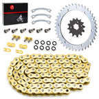 Gold 520 O-Ring Chain & Drive Sprocket Kit for Yamaha Warrior 350 (1989–2004)