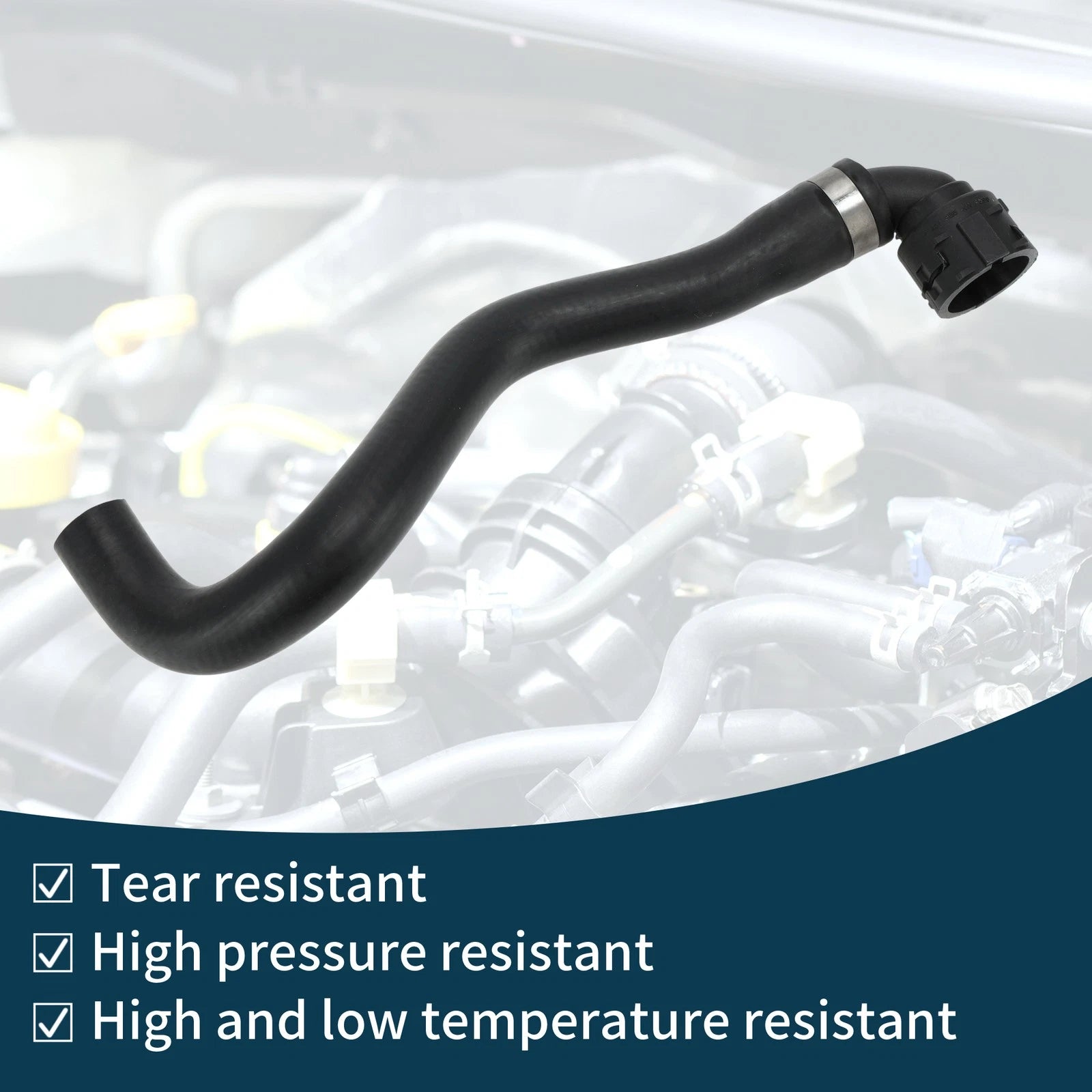 Radiator Hose Heater Hose for BMW X5 (2003–2006) No. 64216918912 Black