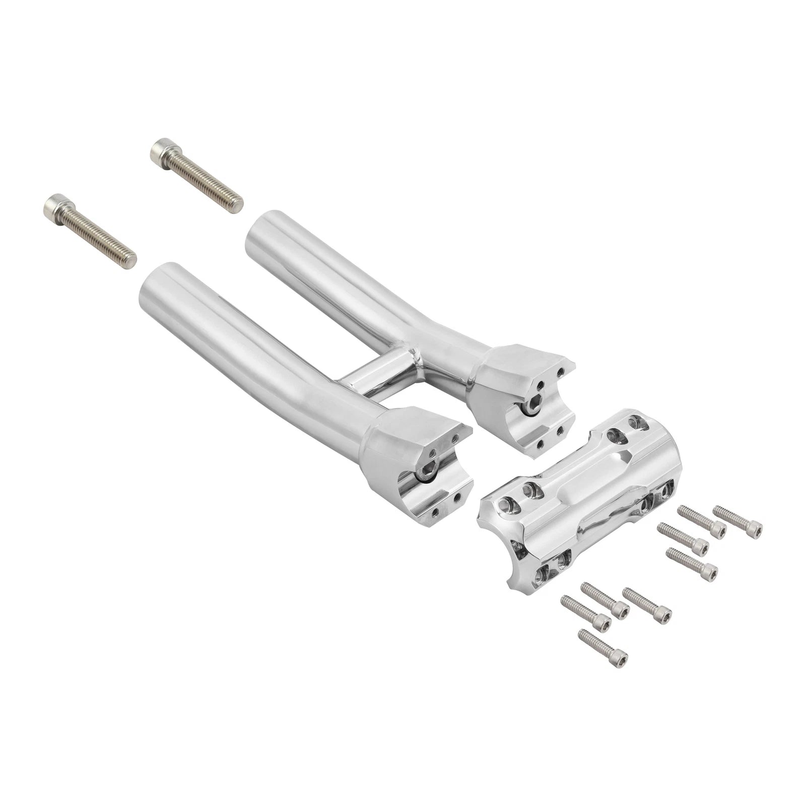 10" Handlebar Riser for Harley Dyna (1999–2017), Softail (1999–2022)