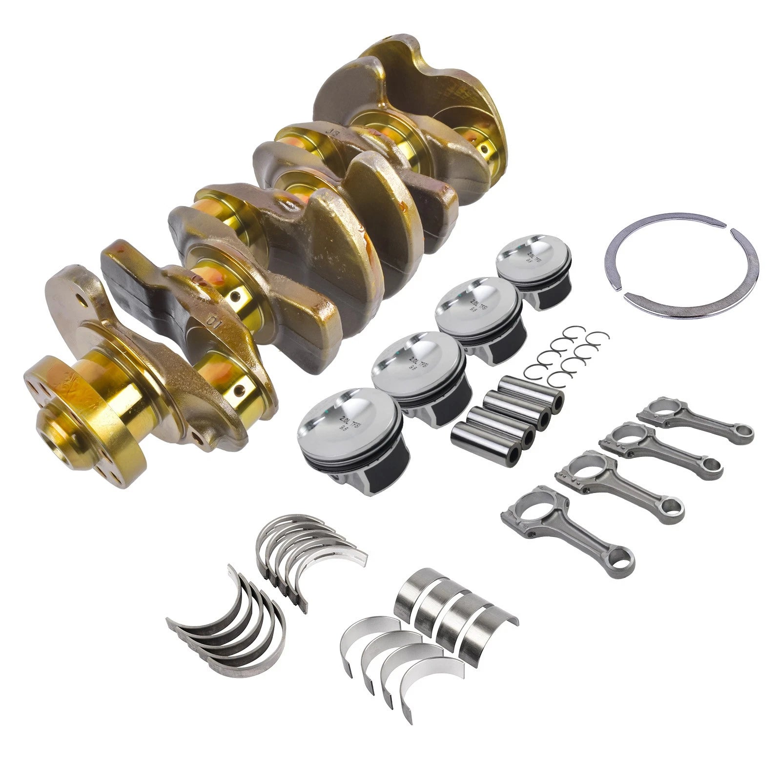 58mm Crankshaft Rods Piston for VW Golf GTI, Passat, Audi A3 (2008–2020)