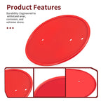 Front Side Number Plate Red for Honda Z50 Z50R XR75 MR50 (1974–1987)