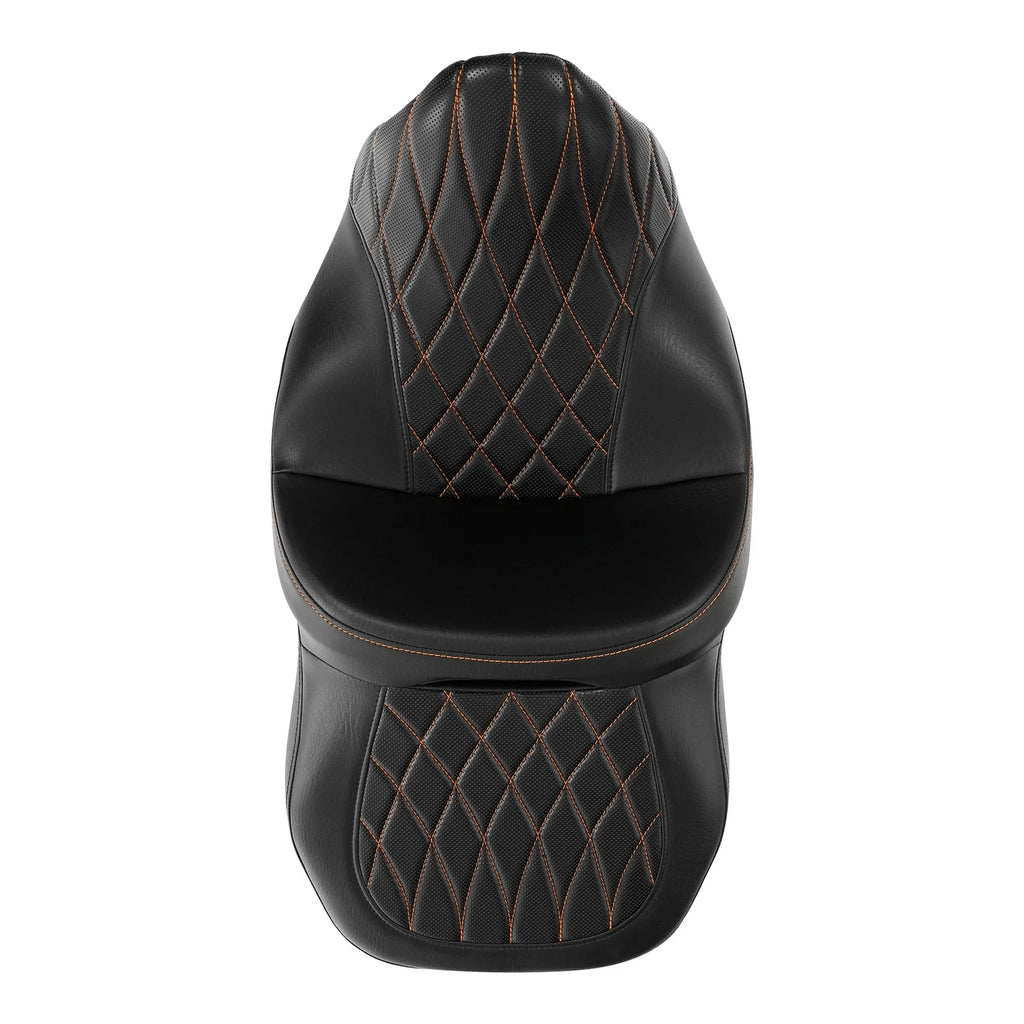 Rider Passenger Pillion Seat for Harley Touring CVO Street Road Glide (09-23)