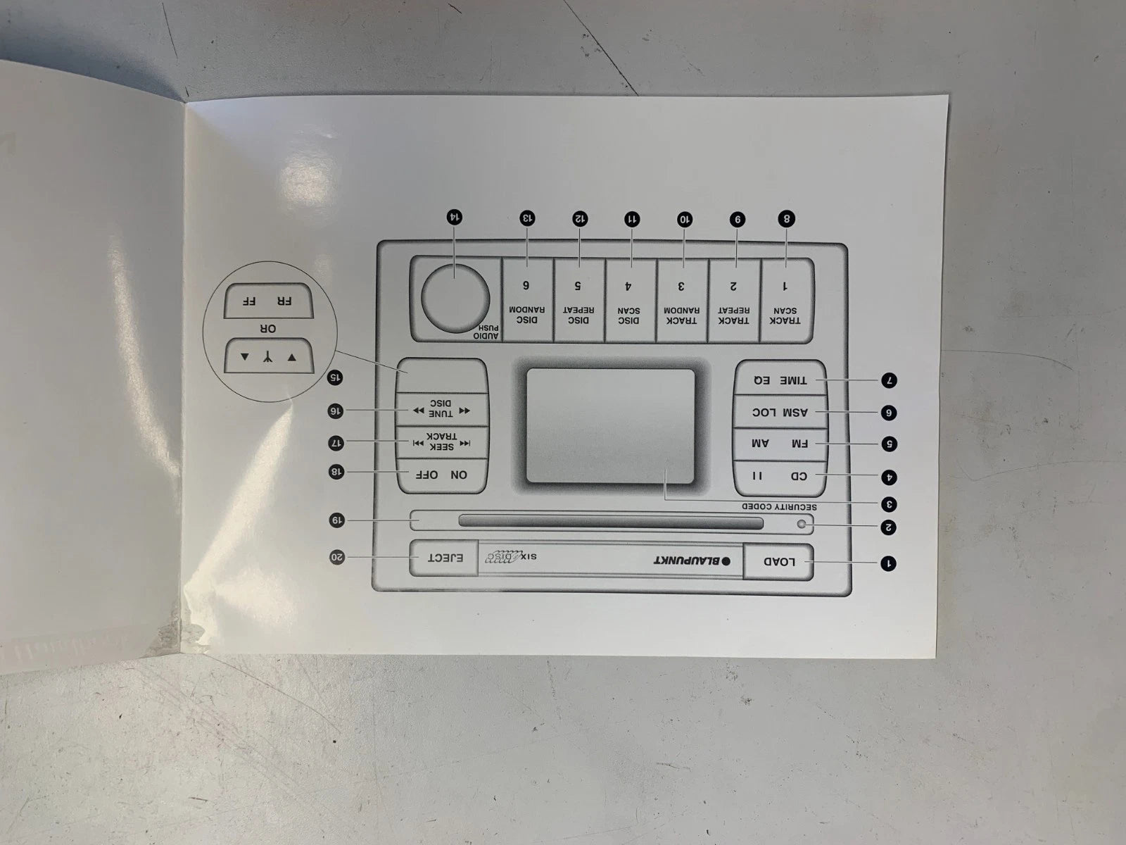 Service Booklet & Blaupunkt Audio Handbook for Holden VZ WL Commodore (2005)