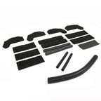 Exterior Hard Top Roof Seal Kit for 2007-2018 Jeep Wrangler JK