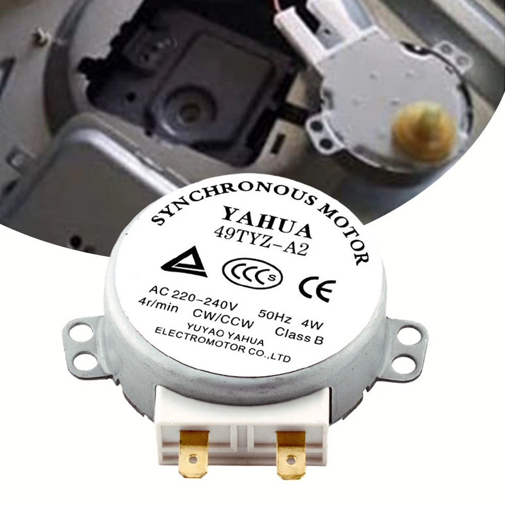 Replacement Turntable Motor for Microwave (220-240V, 5-6 RPM)