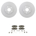 Bosch Front Quietcast Rotors & Blue Ceramic Brake Pads for GS300 GS400 (1998–2005)