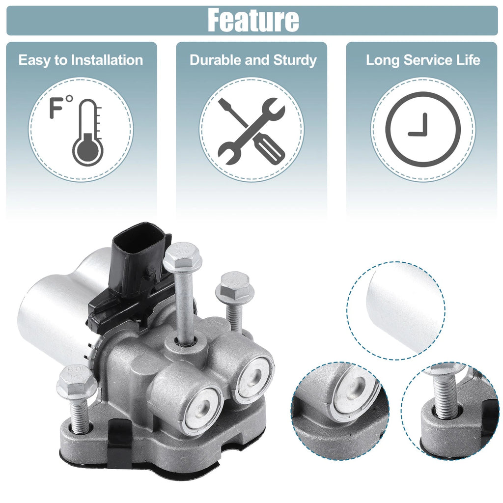 Set of 2 Engine Oil Control Valve Timing VVT Solenoids for Chevrolet  918-806, 12633613