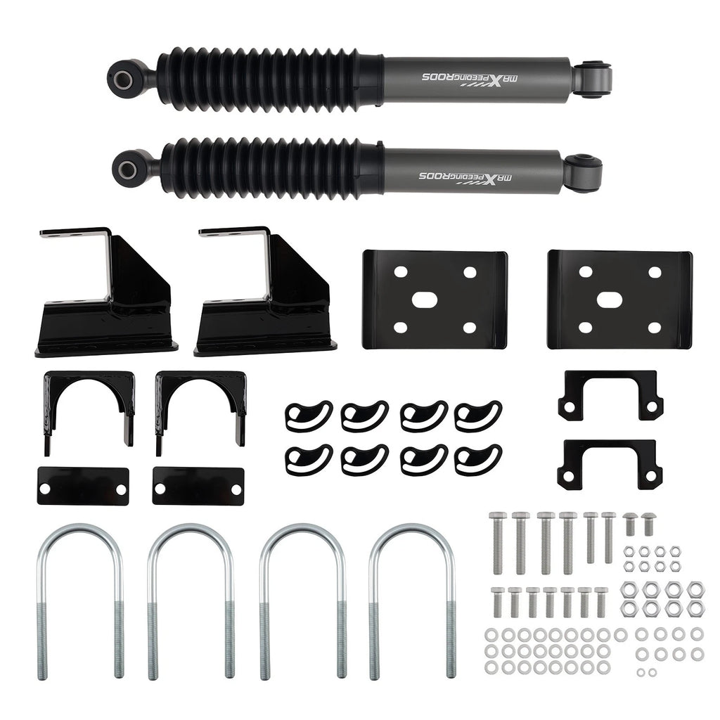 2" Front 4" Rear Lowering Kit for Chevy GMC 1500 2WD (2007–2015)