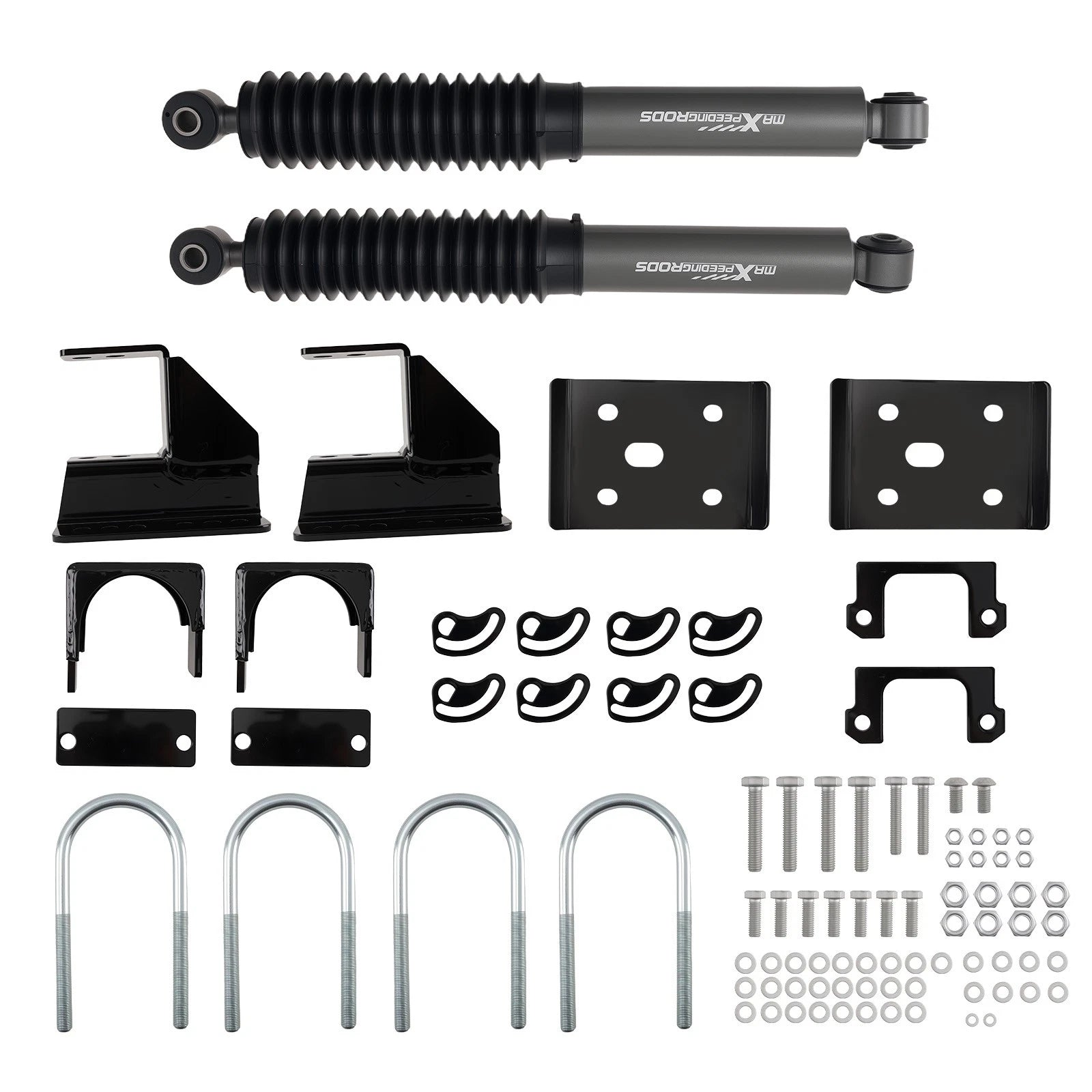 2" Front 4" Rear Lowering Kit for Chevy GMC 1500 2WD (2007–2015)