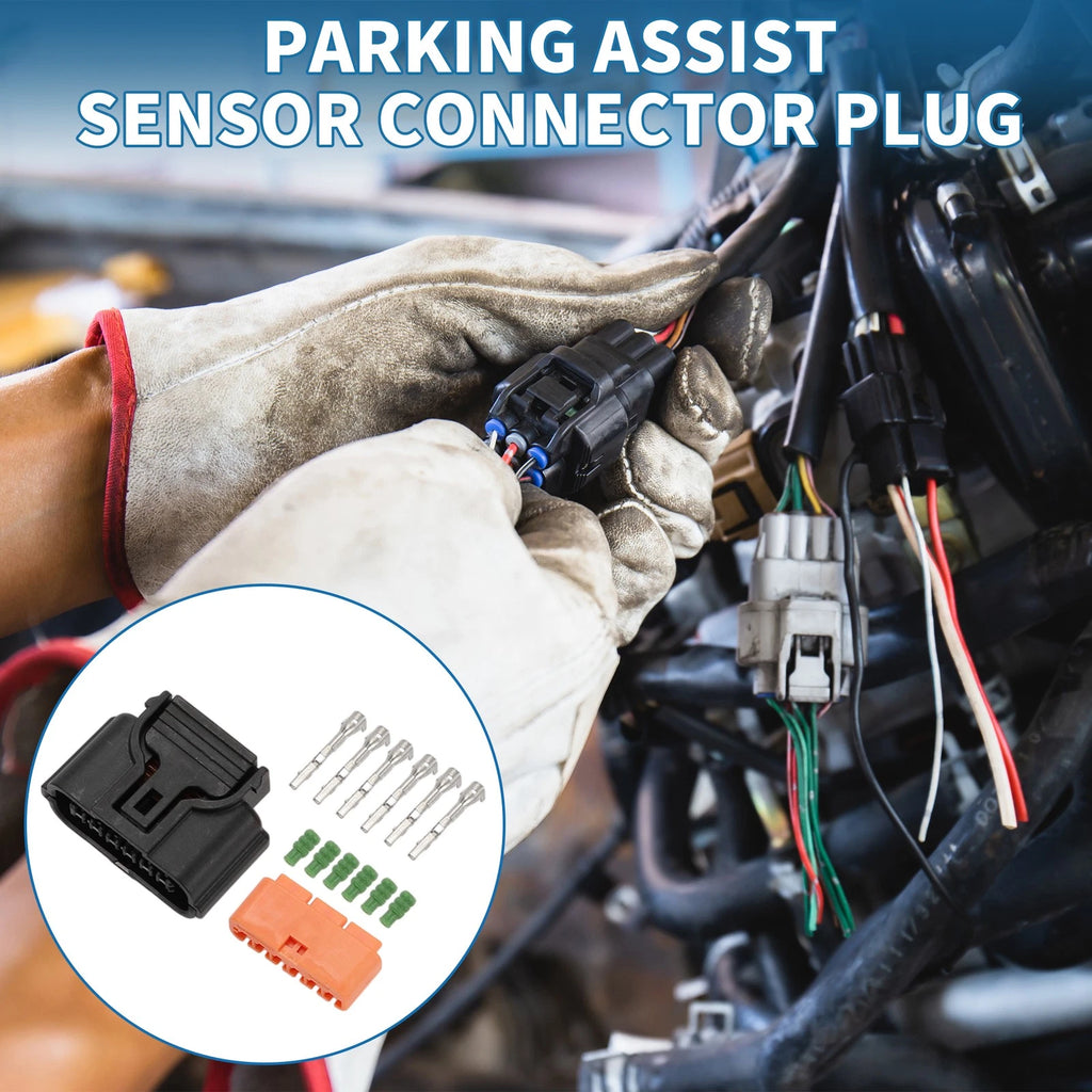 Set of 1 Parking Assist Sensor Connector Plug for Renault 