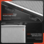 Radiator for Hyundai Elantra (2012–2013) and Kia Forte Koup (2014–2016)