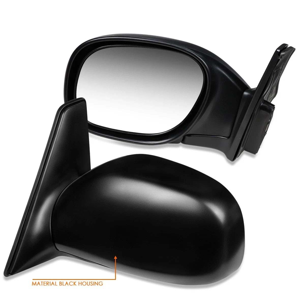 Left Manual Side Rear View Door Mirror for Toyota RAV4 (1996–2000)
