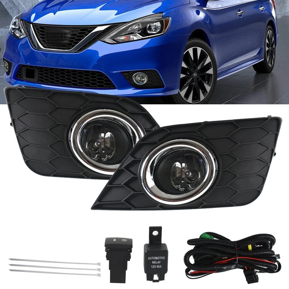 Clear Bumper Lights for Nissan Sentra (2016–2019)