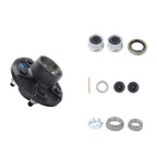 Set of 2 Trailer Hub Kits for 3500 lbs Axles (1-1/16'' to 1-3/8'')