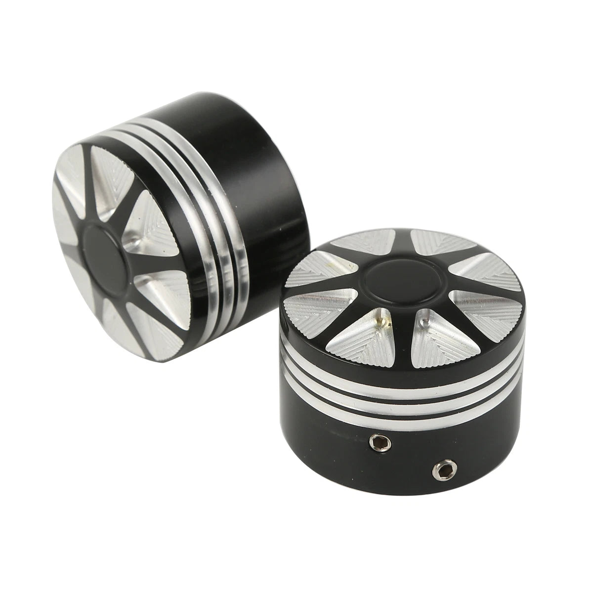 Front Axle Nut Cover Bolt for Harley Dyna Street Bob FXDB Fat Bob FXDF (2006–2017)