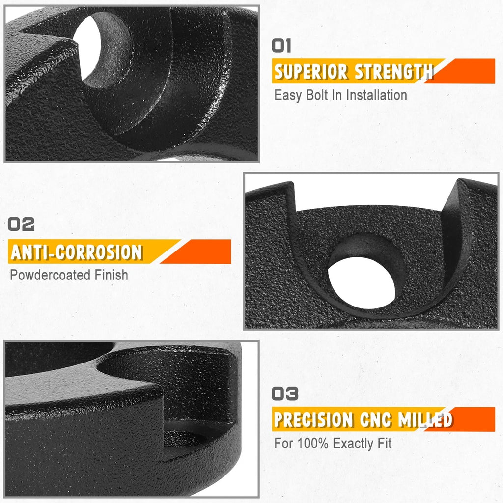 2" Leveling Strut Top Mount Lift Spacer for Tundra/Sequoia (2007–2022)