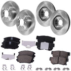 Brake Disc and Pad Kit for Hyundai Sonata (2006–2008)