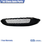 Honeycomb Mesh Grille for Ford Fusion (2017–2018) - Glossy Black