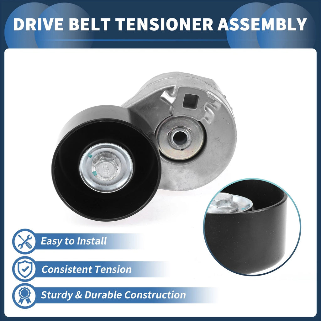 Belt Tensioner for Ford Transit 2.4 (2000–2014) No. 1755162 Metal