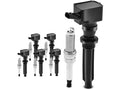 Ignition Coil Set with Spark Plugs for Jaguar XJ (2013–2019) PC682QN