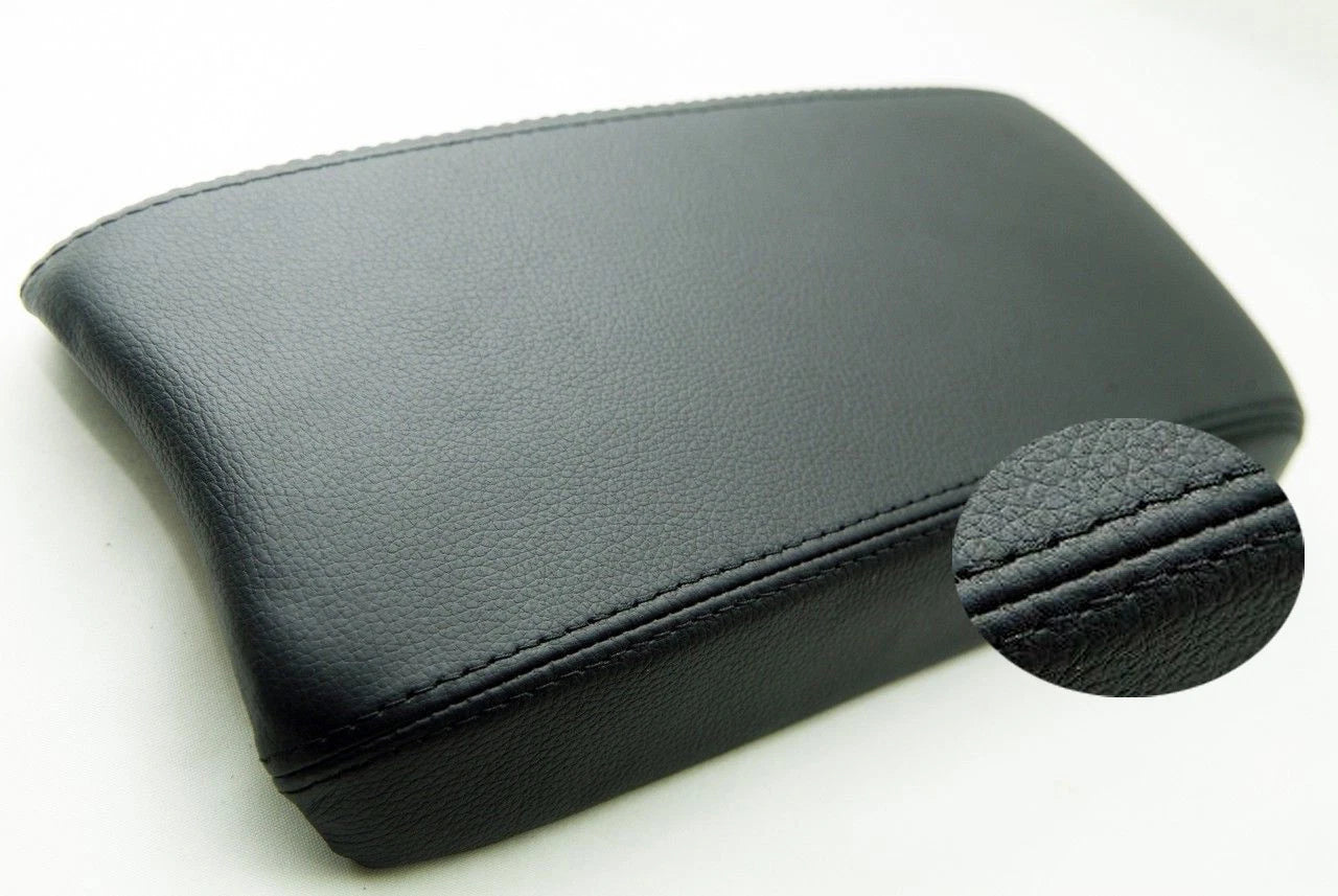 Leather Synthetic Console Armrest Cover for Honda Civic (2006–2011) Black
