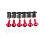 Windscreen Fixing Kit Red Bolts for Honda CBR250 300 650 900
