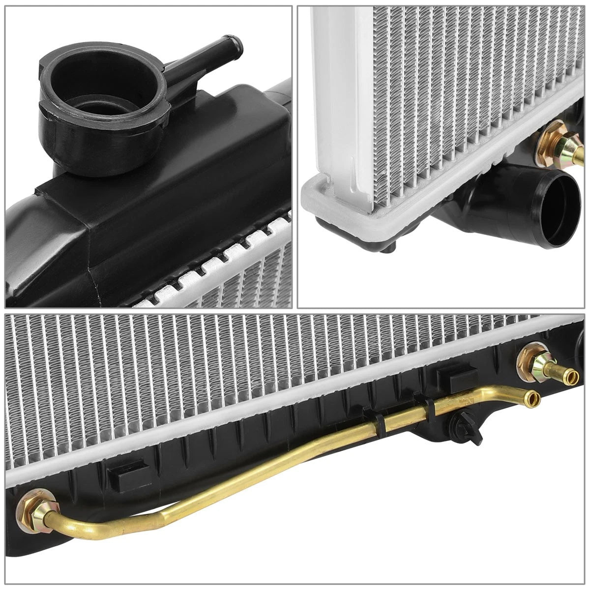 Aluminum Cooling Radiator for Isuzu Rodeo/Amigo 1998–2004 DPI-2195