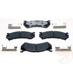 Set of 4 Brake Pads for Chevy Express Van