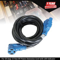 15 Feet 50 Amp RV Power Extension Cord with LED Indicator