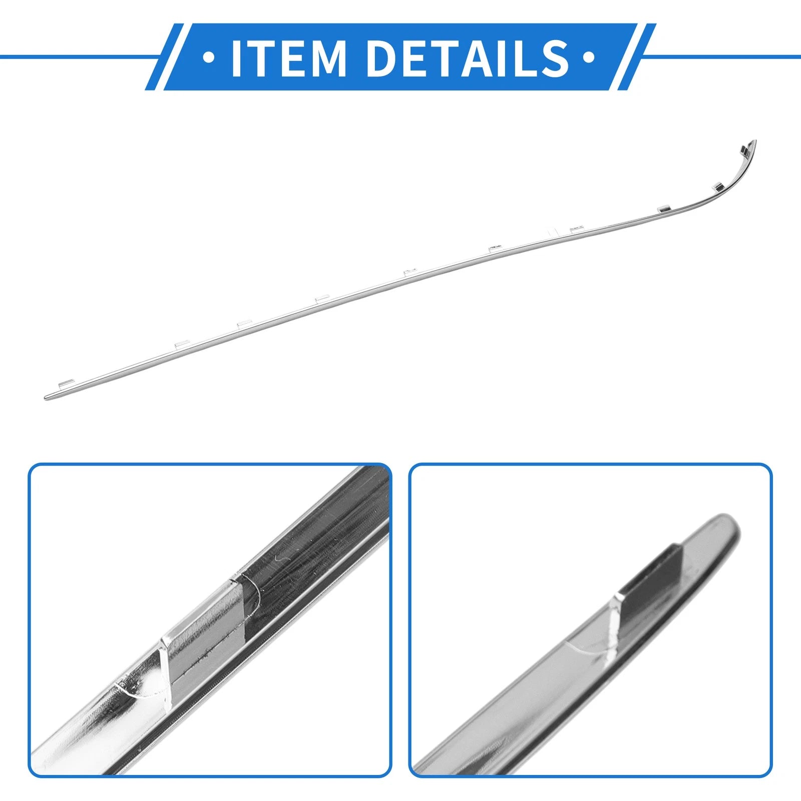 Rear Right Bumper Grille Trim for Mercedes-Benz E320 (2003)