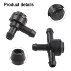 Washer Valve Set Black Plastic for C30 C70 S40 S60 S80 V50 V70 XC60