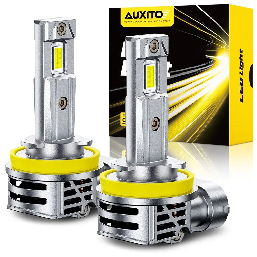 2X H11 H8 LED Headlight Kit for Universal Vehicles (33000lm)